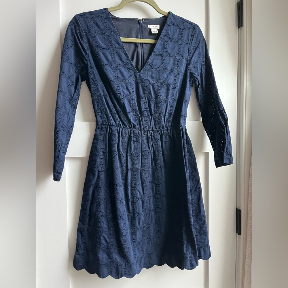 J. Crew Navy Mini Dress